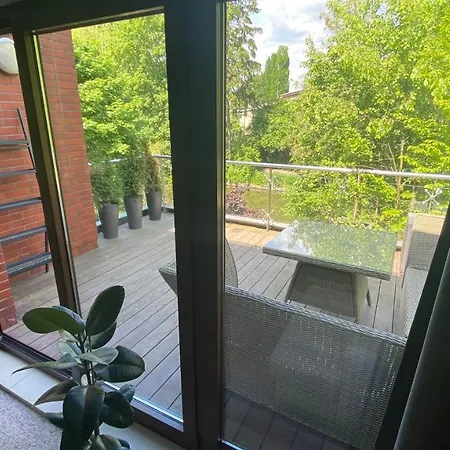 Nad Jeziorem Drweckim Z Duzym Tarasem Appartement Ostróda
